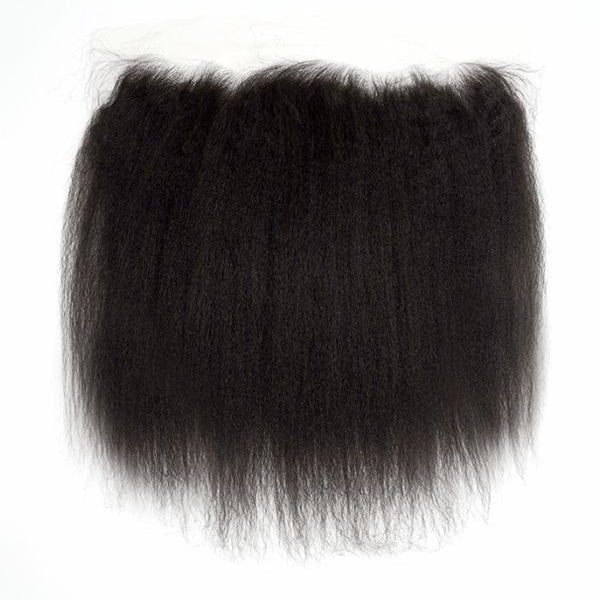 Offre complète 3 boules de Cheveux Vierge avec Lace frontale HD 13x6 - Kinky straight - Grade 10A