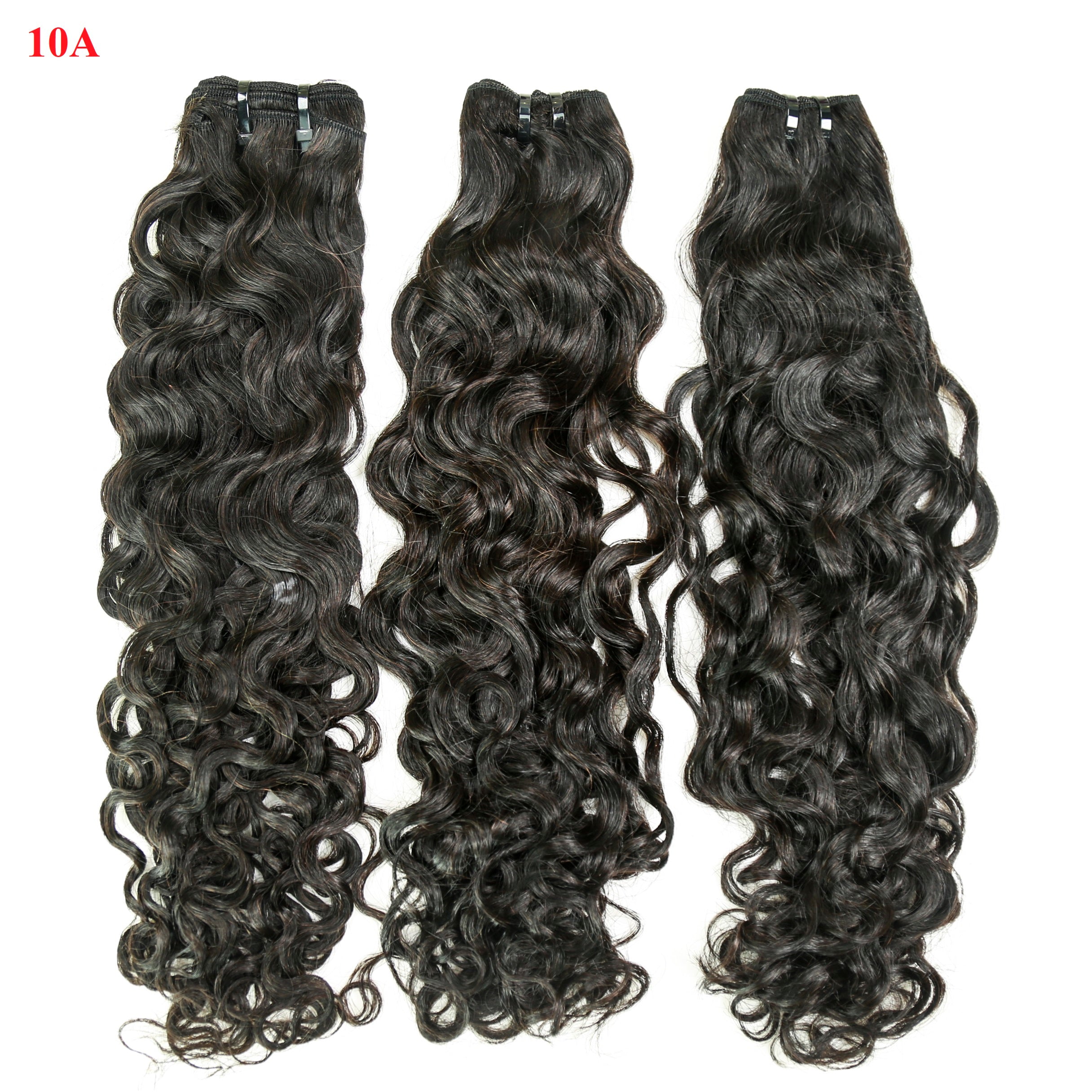 Offre complète 3 boules de Cheveux Vierge avec closure HD 6x6  - Water Wave - Grade 10A