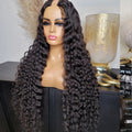 Perruque en U Water Wave de cheveux vierges 250% de densité