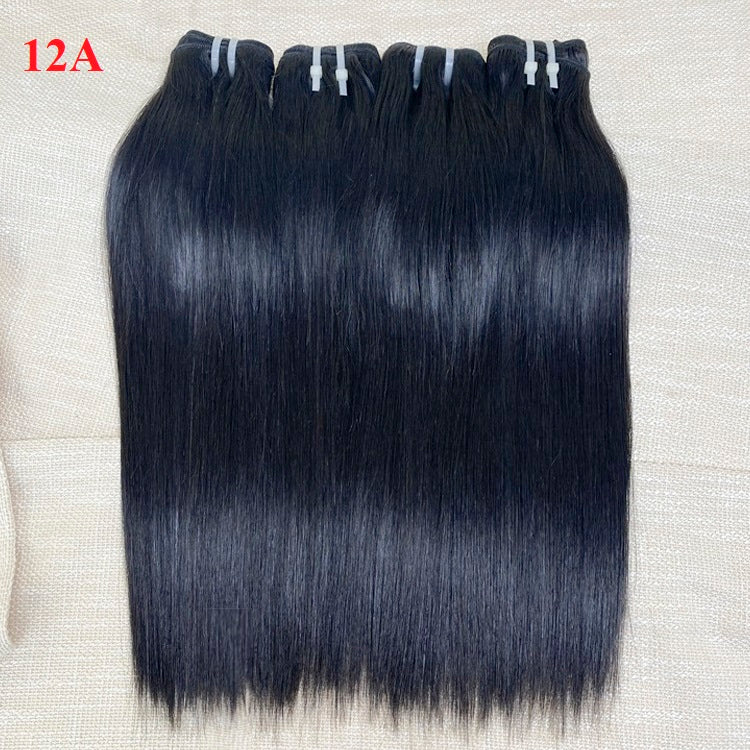 Offre complète 3 boules de Cheveux Vierge ou Brut (Raw) avec Closure HD 6x6 - Lisse