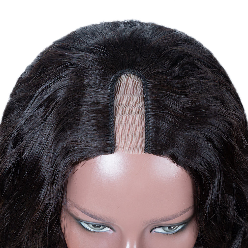 Perruque en U Body Wave de cheveux vierges 250% de densité