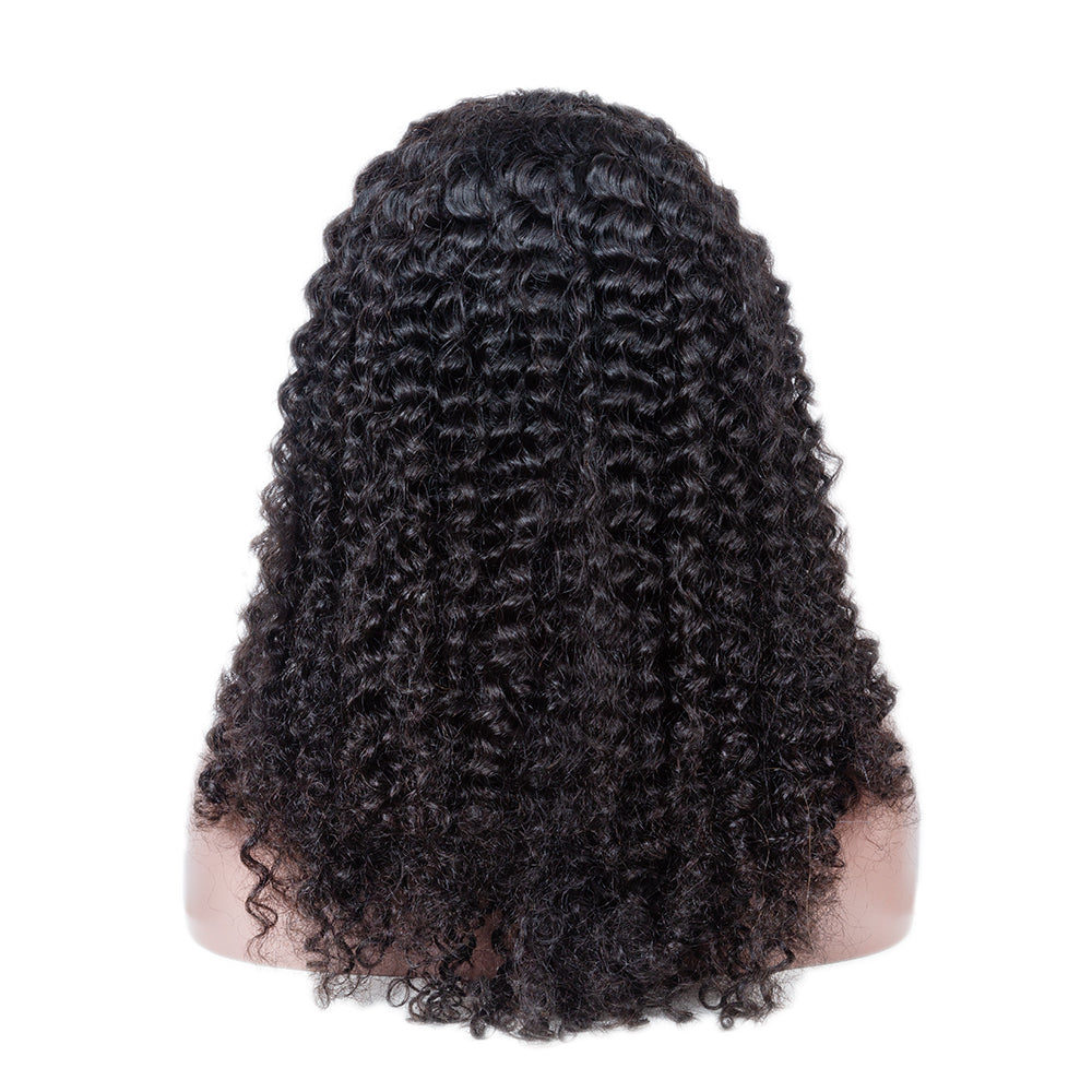 Perruque en U Water Wave de cheveux vierges 250% de densité