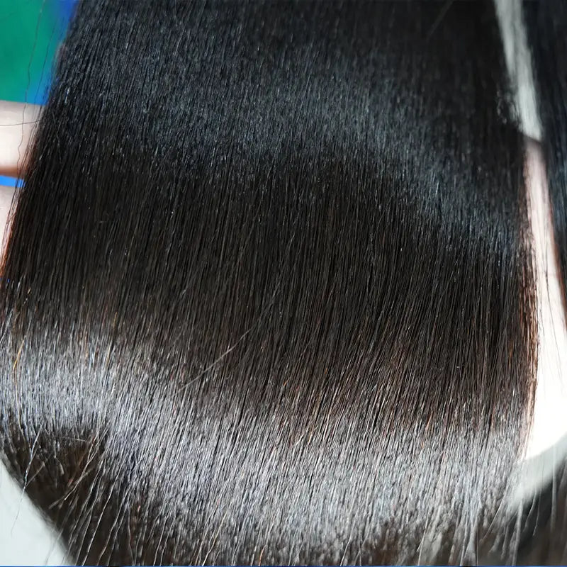 Offre spéciale 3 boules de cheveux vierge - Yaki straight - Brésilien - Grade 10A