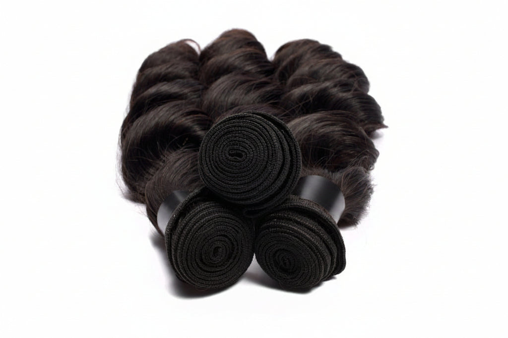 Offre spéciale 3 ou 4 boules de Cheveux vierge - Loose Wave - Brésilien - Grade 10A