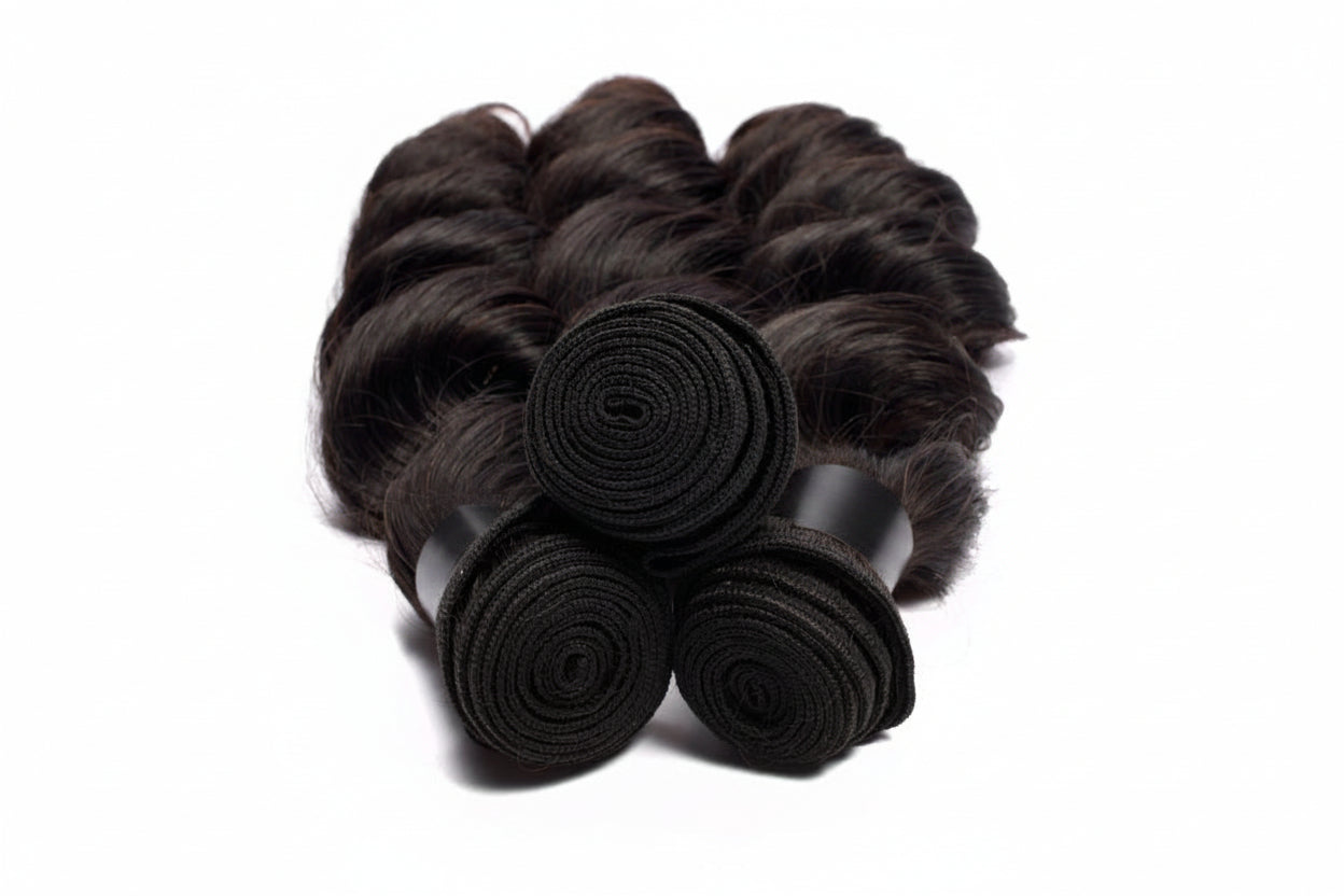 Offre spéciale 3 ou 4 boules de Cheveux vierge - Loose Wave - Brésilien - Grade 10A