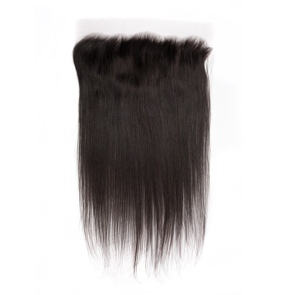 Lace Frontale HD 13x6 de cheveux vierge - Lisse - Noeuds fins et Hairline préplumées