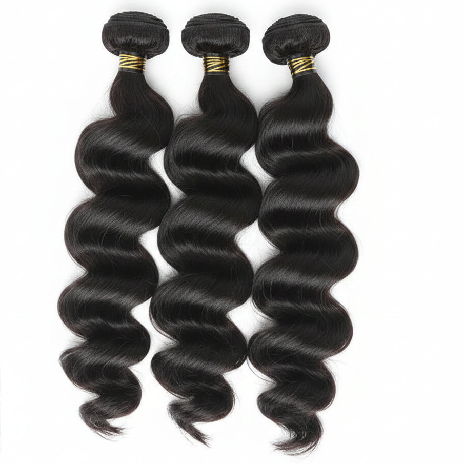 Offre spéciale 3 ou 4 boules de Cheveux vierge - Loose Wave - Brésilien - Grade 10A