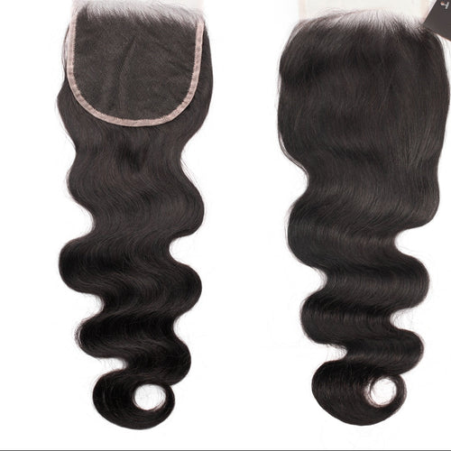 Offre complète 3 boules de Cheveux vierges avec closure 6x6 - Kinky straight - Grade 10A